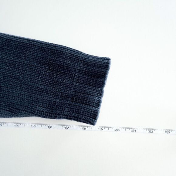 Levi's Men's Pullover Soft Knit Sweater Mock Neck Long Sleeve Blue Medium - Picture 7 of 7